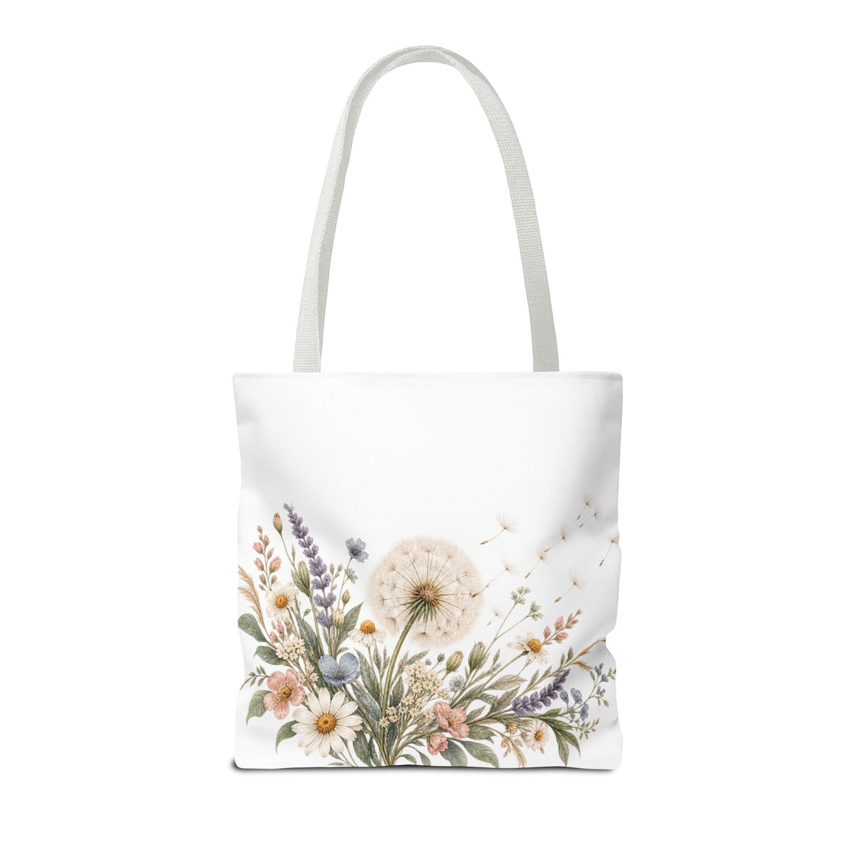 Wild Blooms Tote Bag – Botanical Wildflower Market Tote