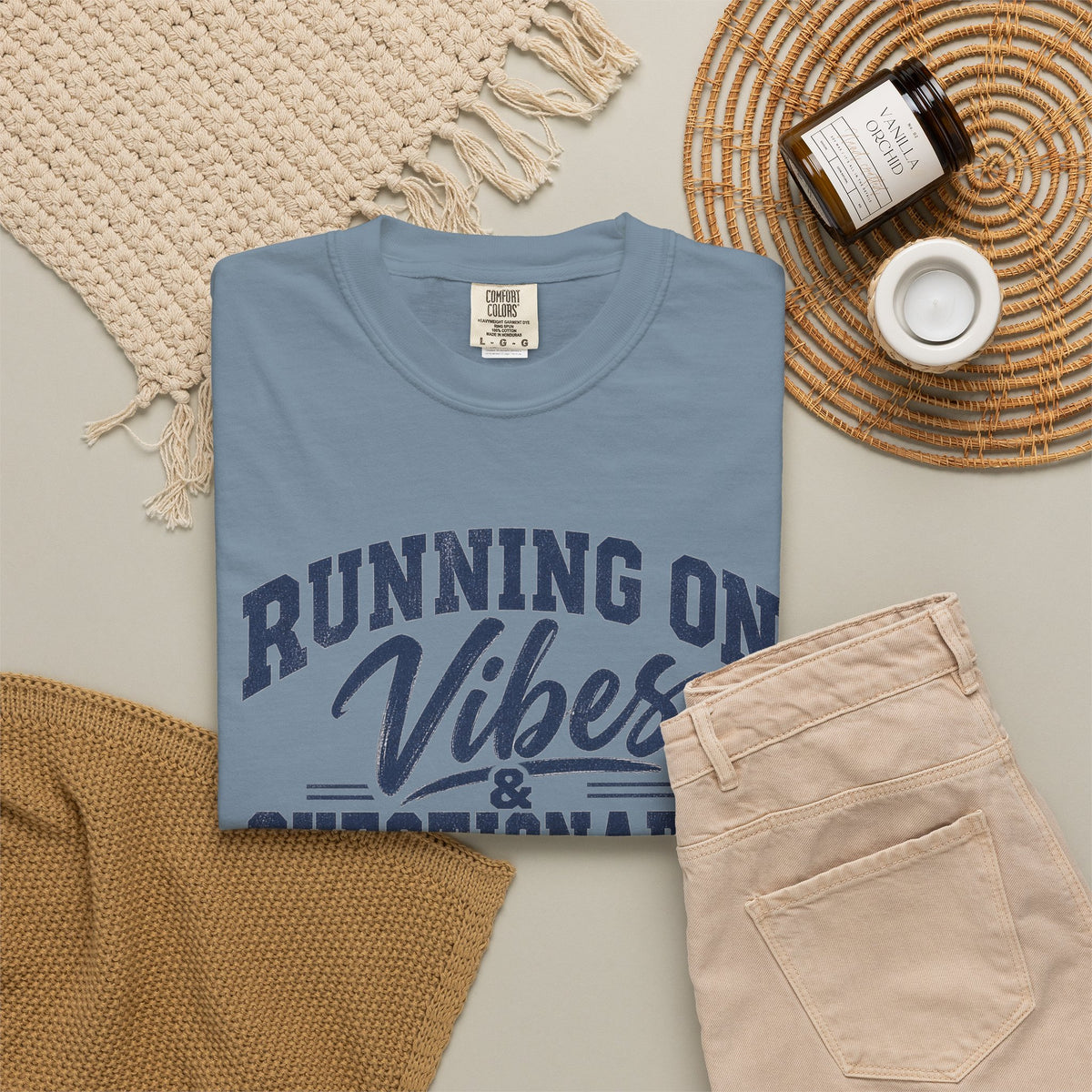 Running On Vibes & Questionable Decisions T-Shirt