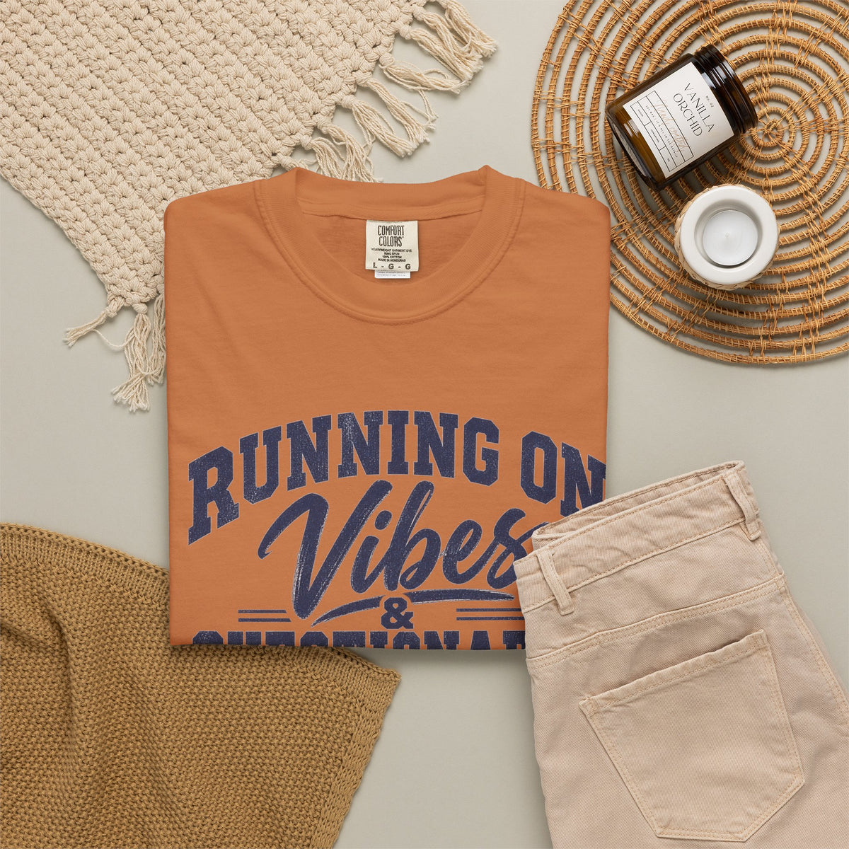 Running On Vibes & Questionable Decisions T-Shirt
