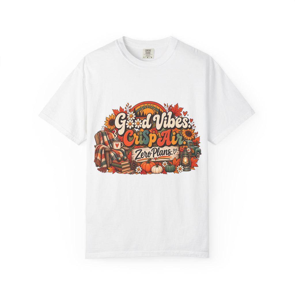 Fall Cozy 'Good Vibes & Cider' T-Shirt