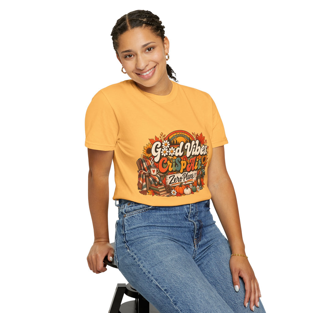 Fall Cozy 'Good Vibes & Cider' T-Shirt