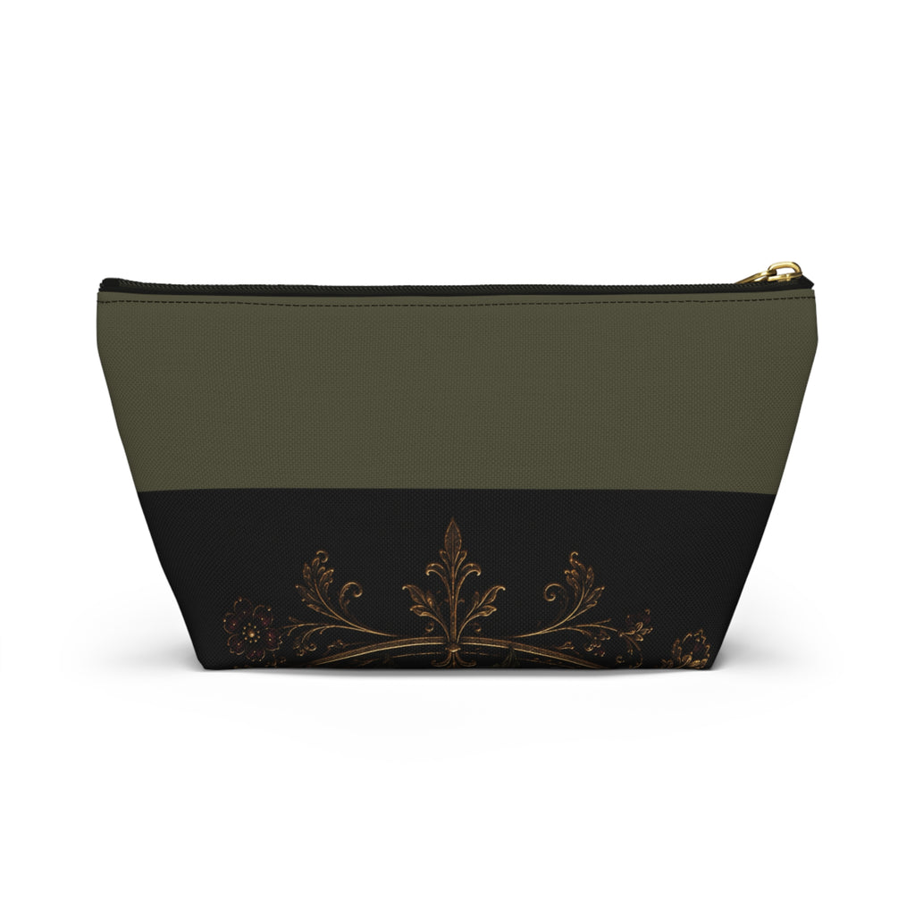 Midnight Garden Floral Dandelion Accessory Pouch
