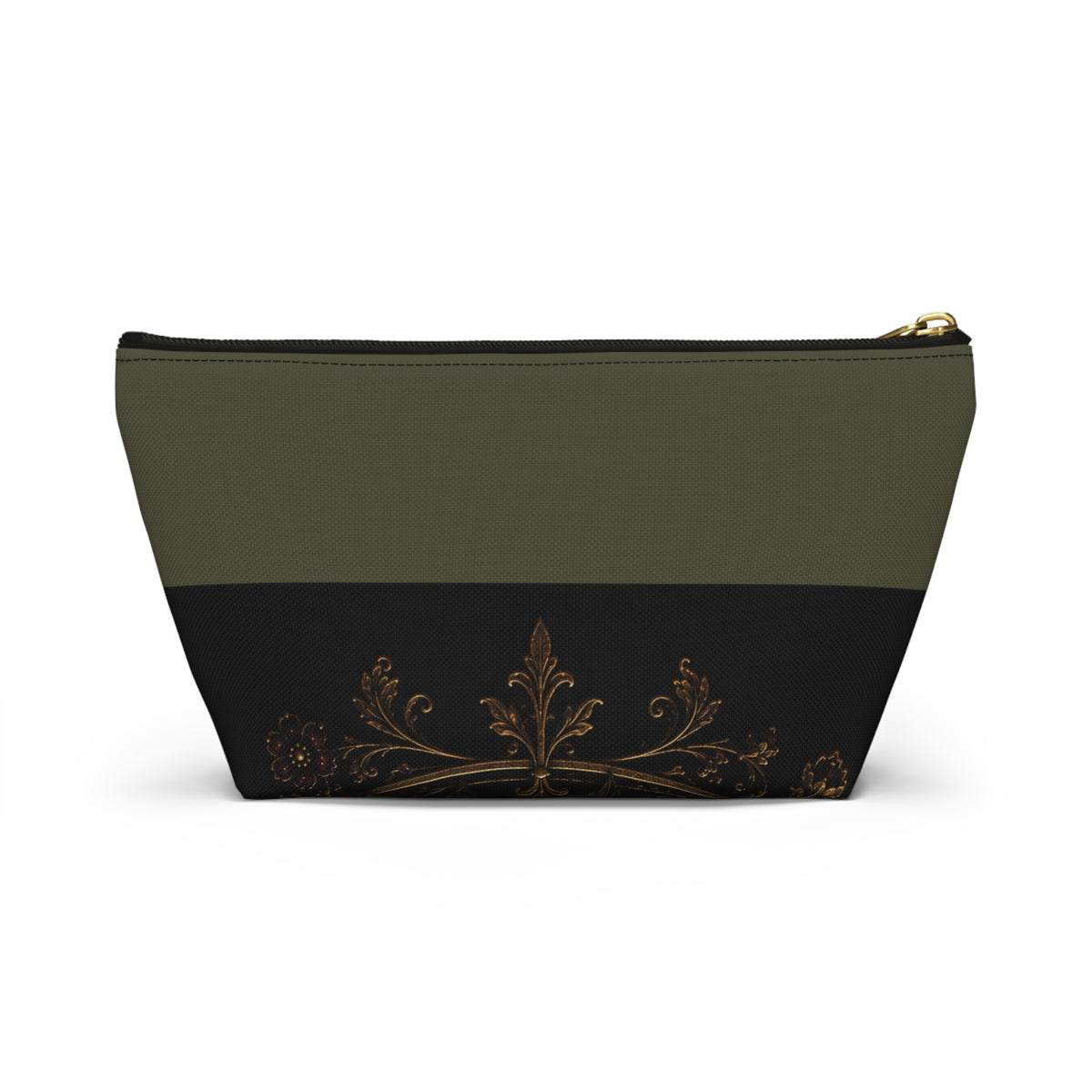 Midnight Garden Floral Dandelion Accessory Pouch
