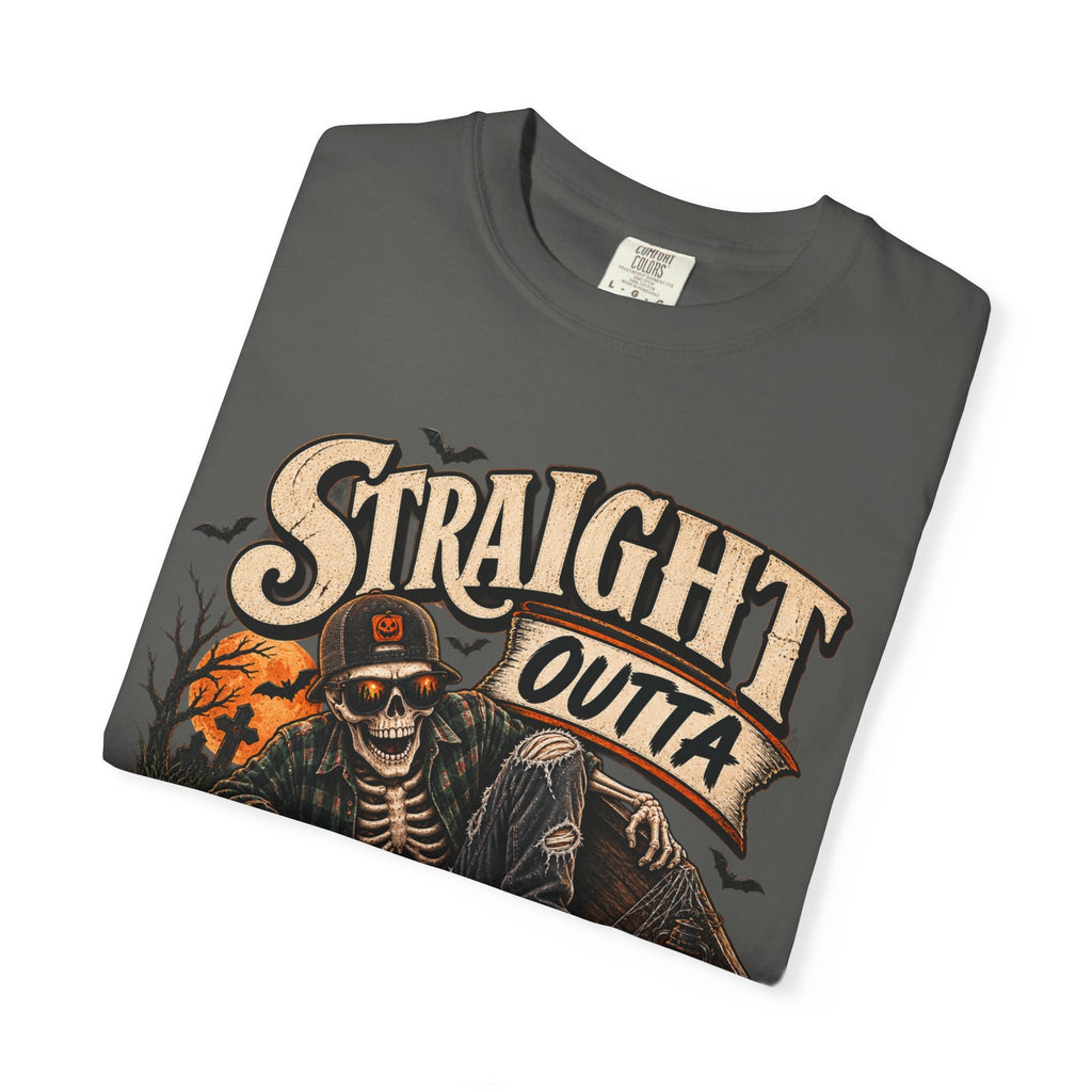 Straight Outta Coffin Halloween Graphic T-Shirt