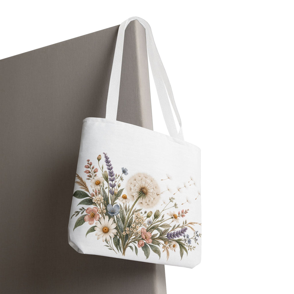 Wild Blooms Tote Bag – Botanical Wildflower Market Tote