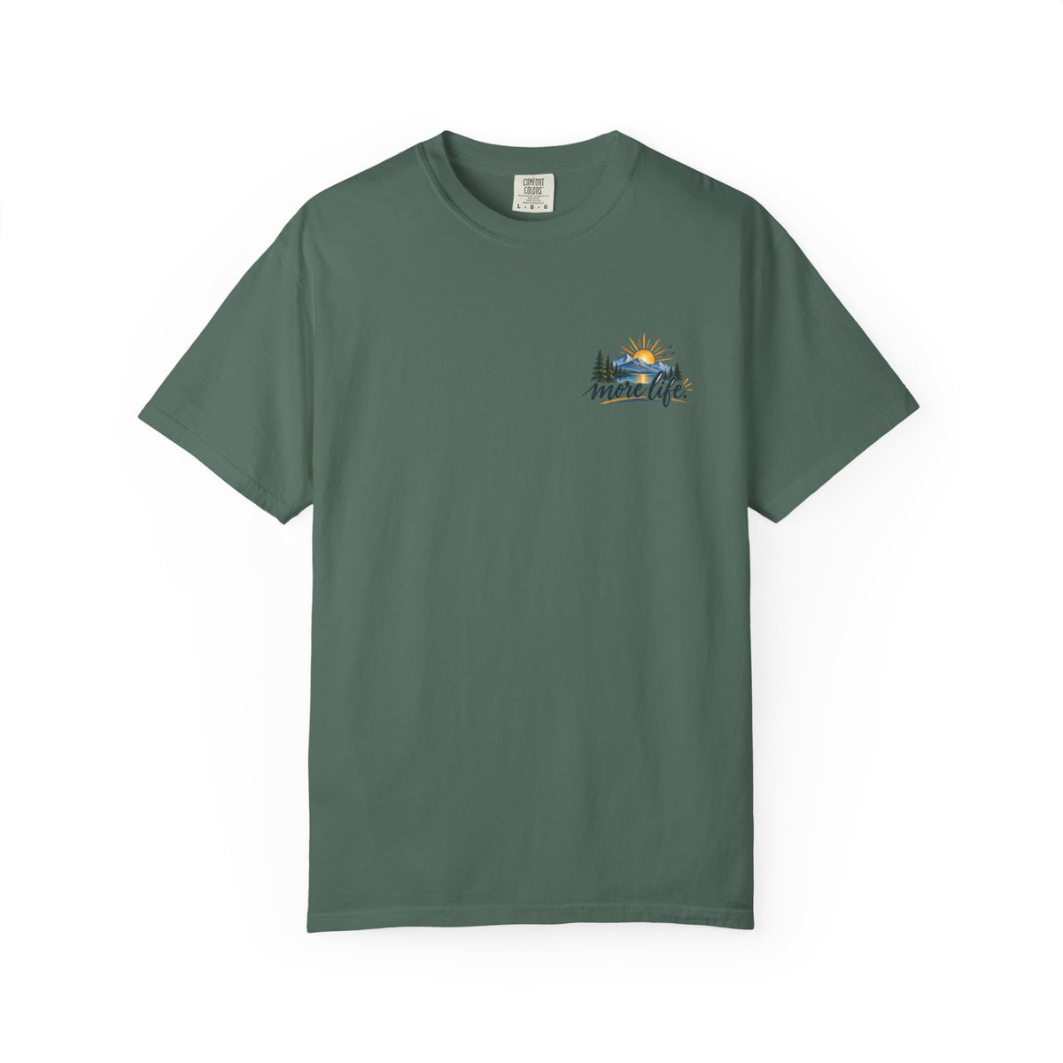 Adventure Graphic T-Shirt — "You Can't Give Your Life More Time" Scenic Tee