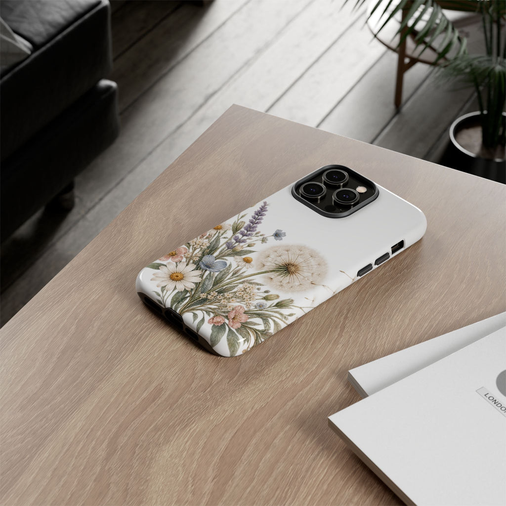Wild Blooms Floral Tough Phone Case