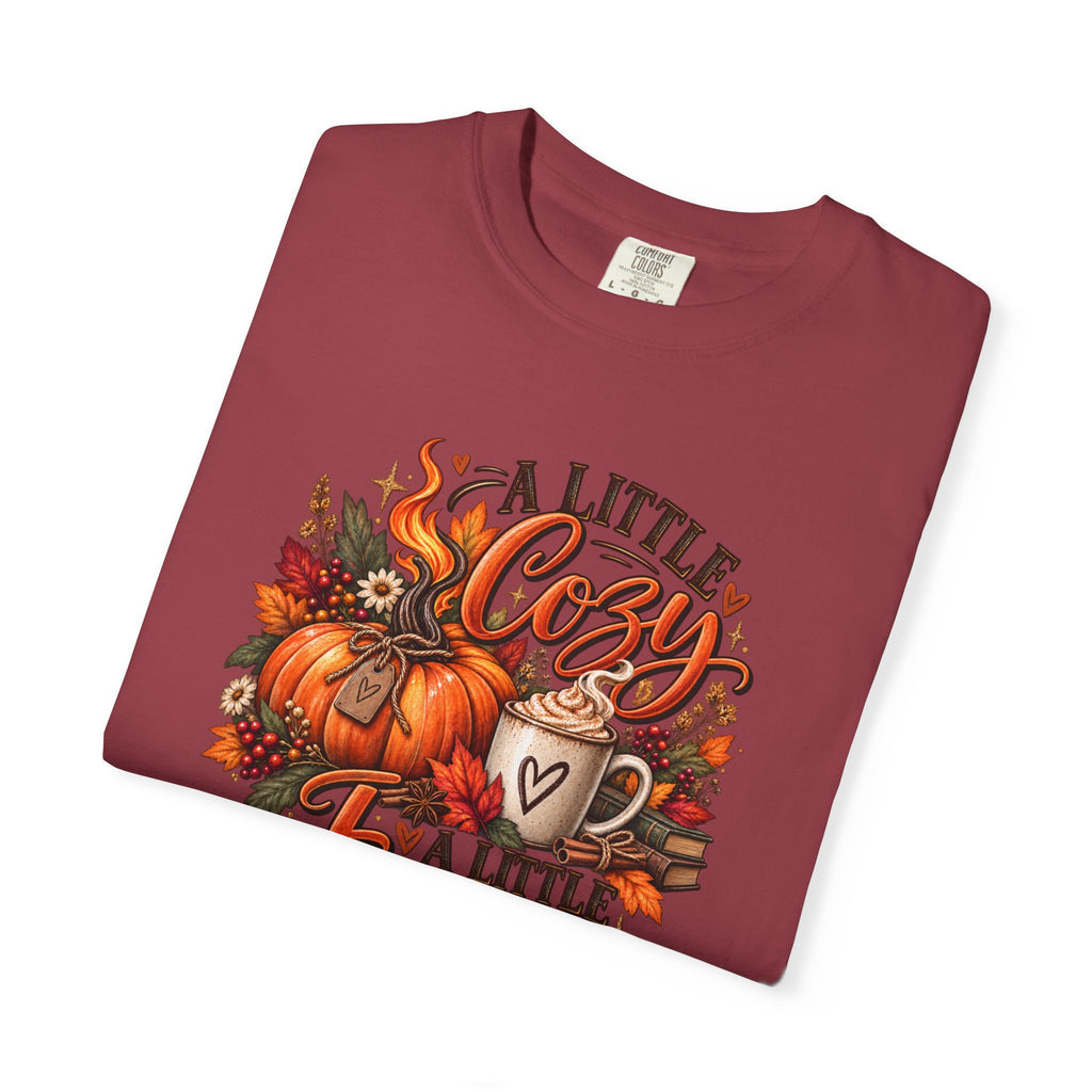 Cozy A Little Cozy A Little Feral Fall Pumpkin T-Shirt