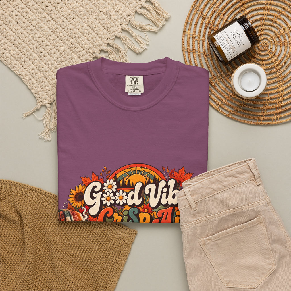 Fall Cozy 'Good Vibes & Cider' T-Shirt