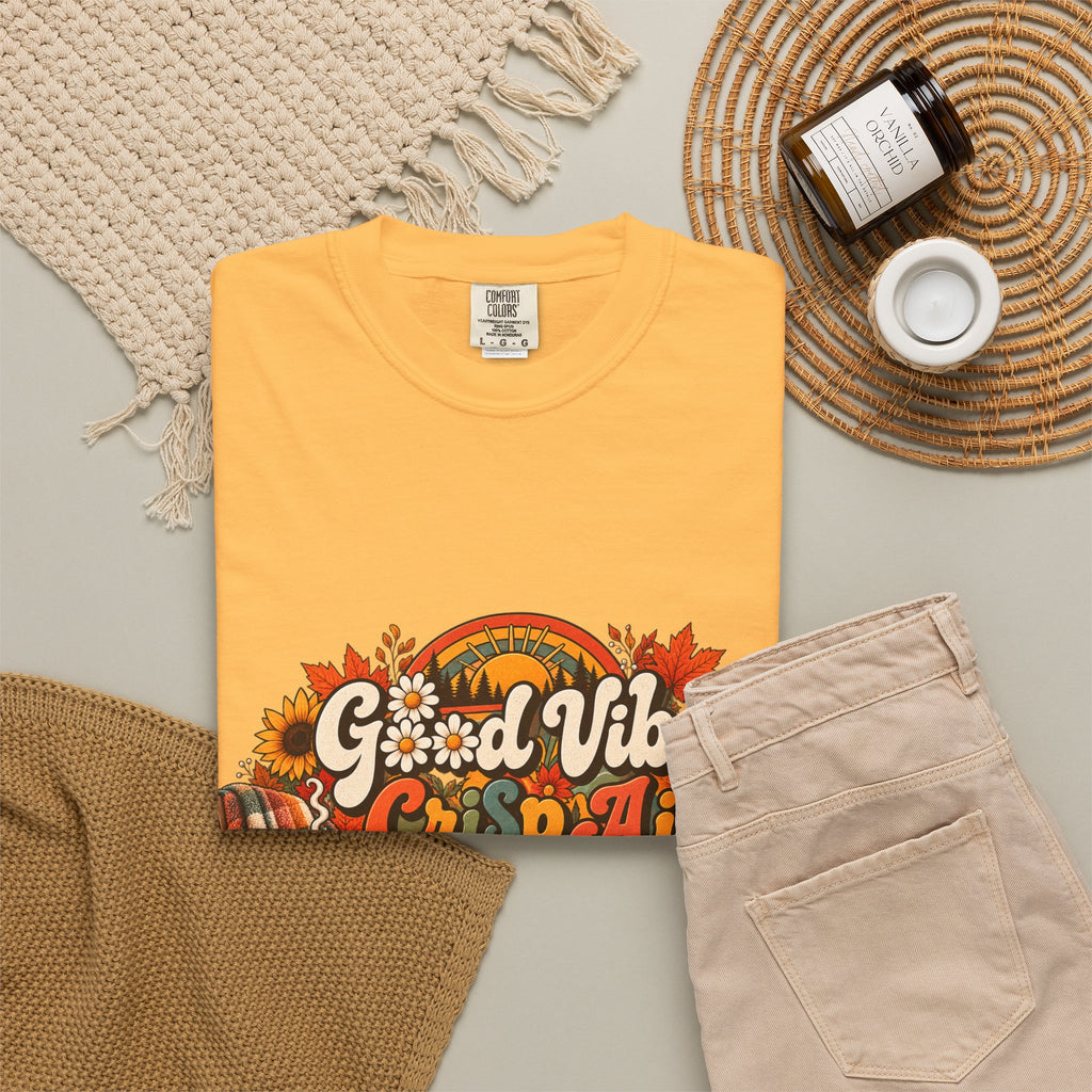 Fall Cozy 'Good Vibes & Cider' T-Shirt