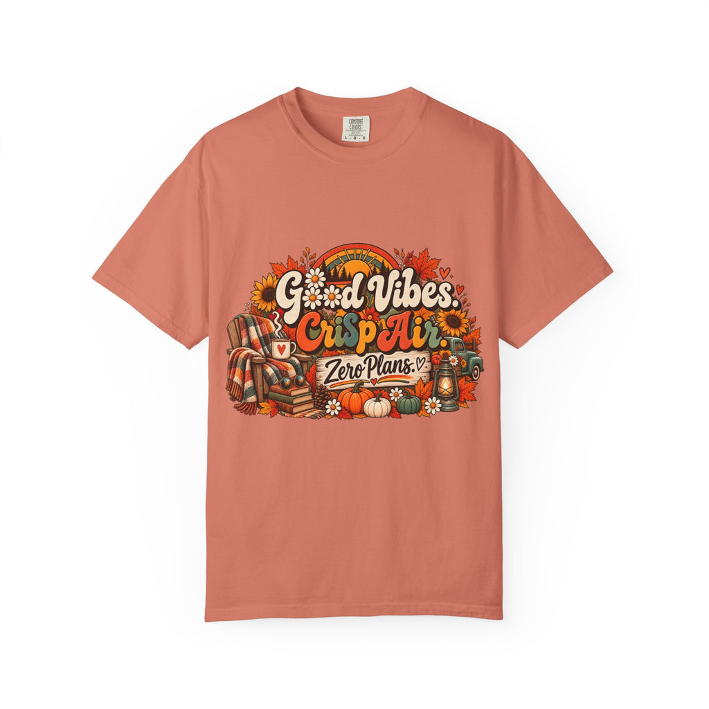 Fall Cozy 'Good Vibes & Cider' T-Shirt