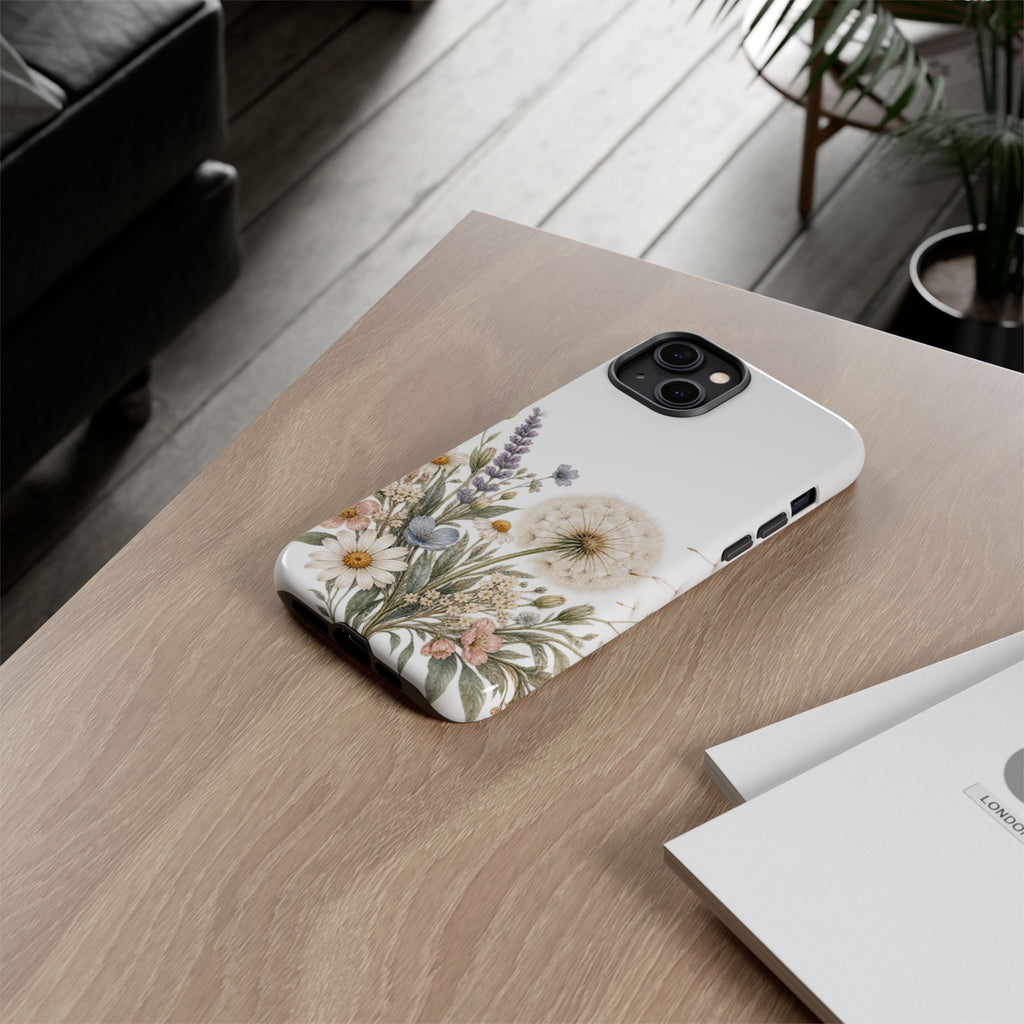Wild Blooms Floral Tough Phone Case