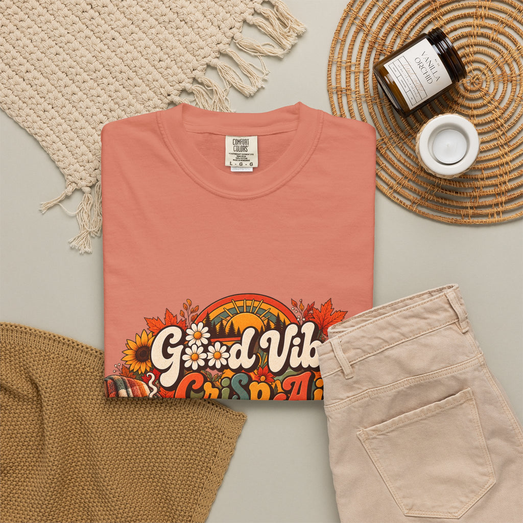 Fall Cozy 'Good Vibes & Cider' T-Shirt