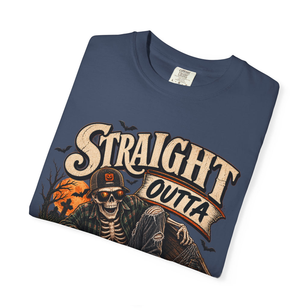 Straight Outta Coffin Halloween Graphic T-Shirt