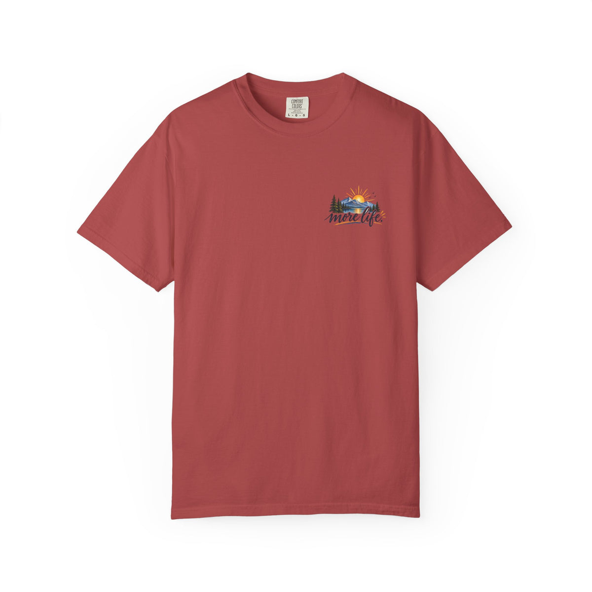 Adventure Graphic T-Shirt — "You Can't Give Your Life More Time" Scenic Tee