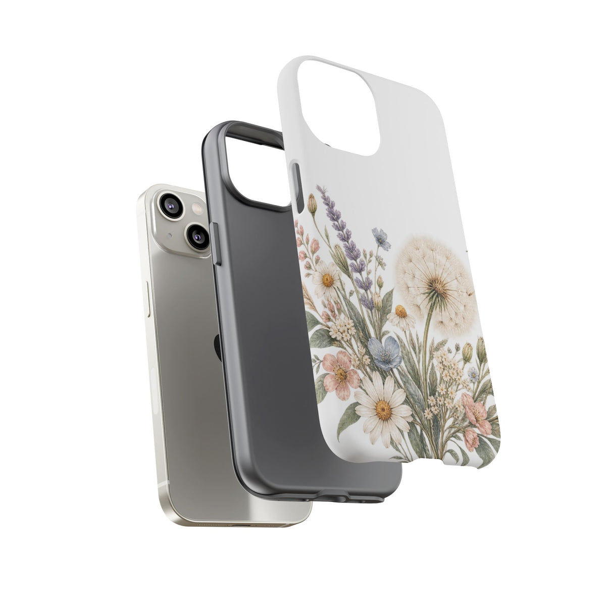Wild Blooms Floral Tough Phone Case
