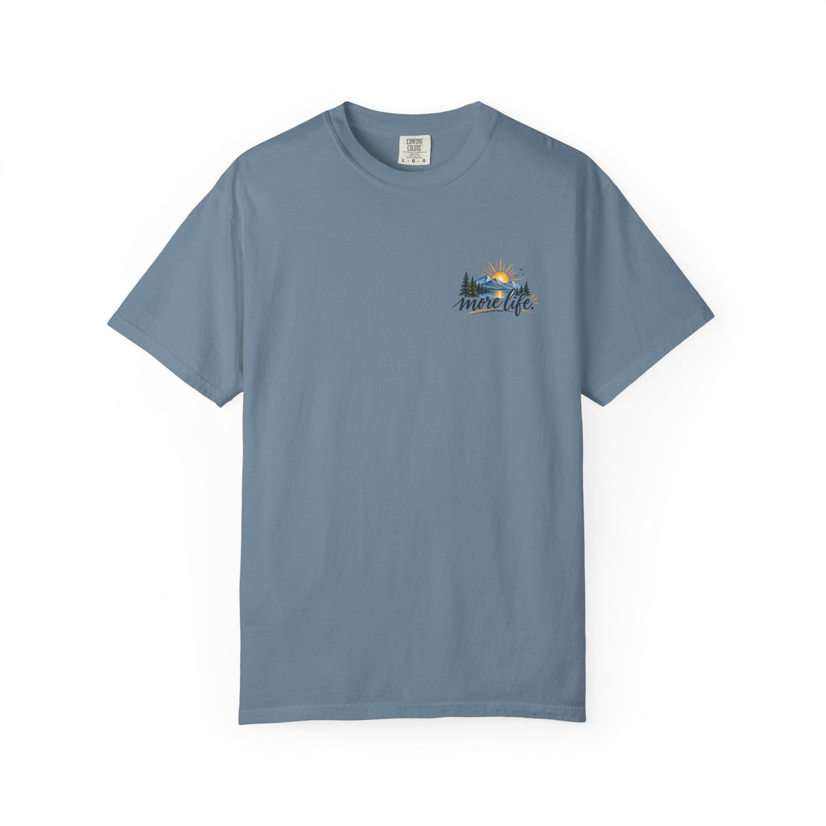 Adventure Graphic T-Shirt — "You Can't Give Your Life More Time" Scenic Tee