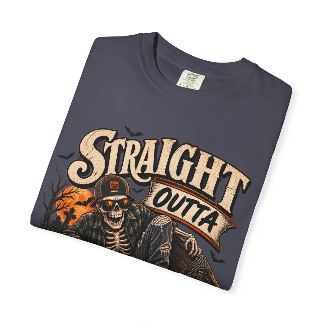 Straight Outta Coffin Halloween Graphic T-Shirt