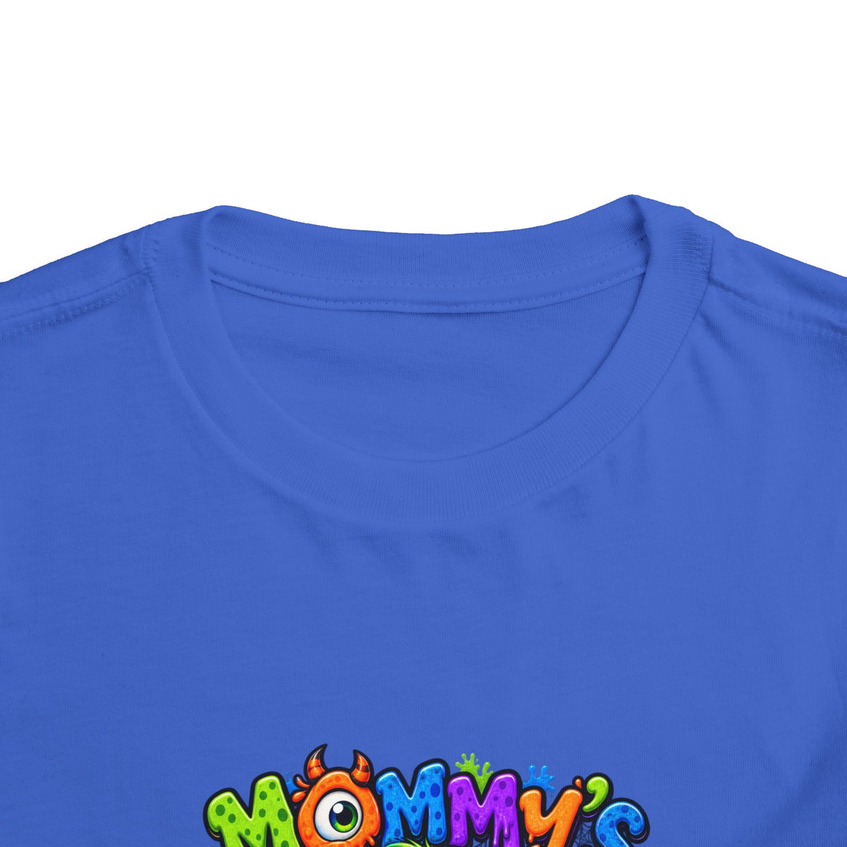 Toddler Tee — "Mommy's Little Monster" Halloween Graphic