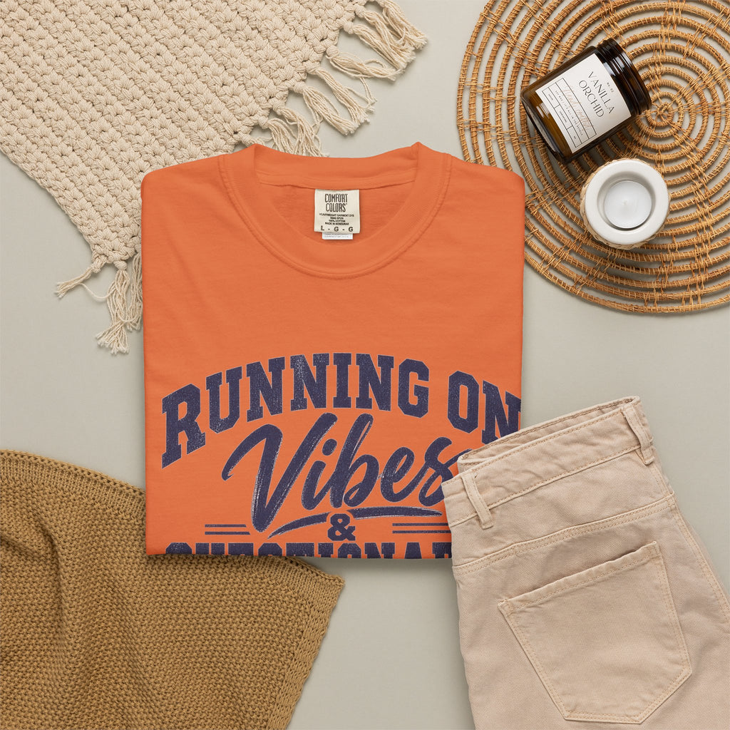 Running On Vibes & Questionable Decisions T-Shirt