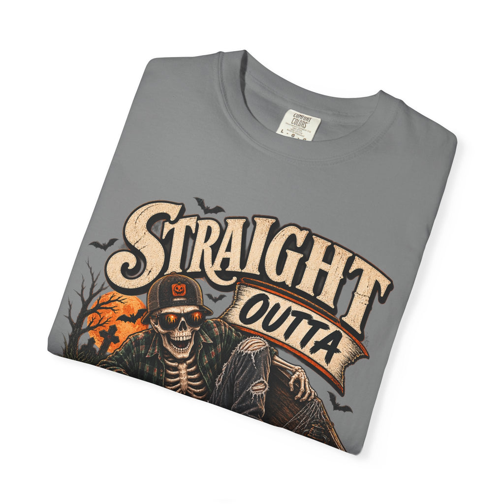 Straight Outta Coffin Halloween Graphic T-Shirt