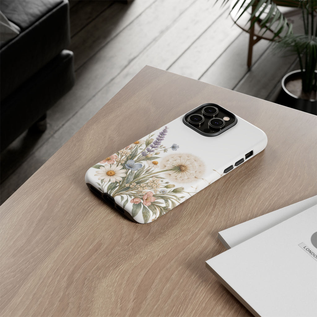 Wild Blooms Floral Tough Phone Case