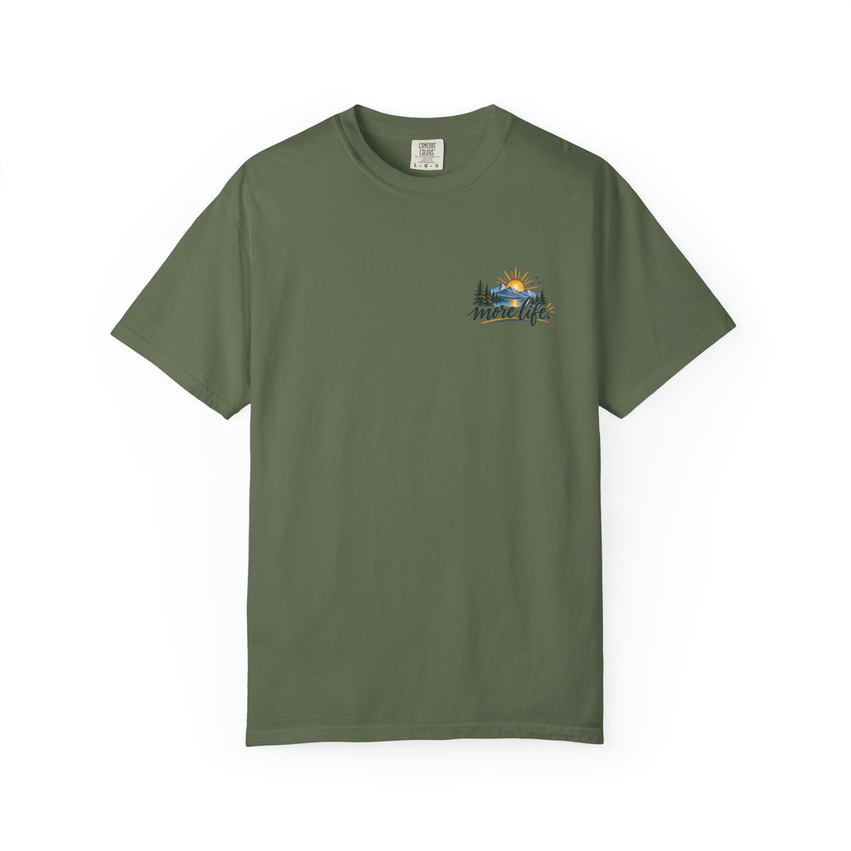 Adventure Graphic T-Shirt — "You Can't Give Your Life More Time" Scenic Tee