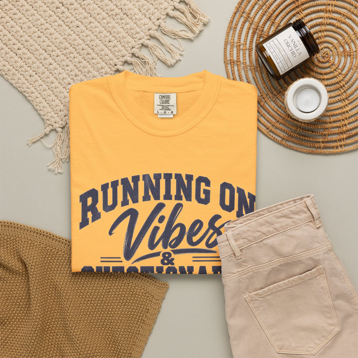 Running On Vibes & Questionable Decisions T-Shirt