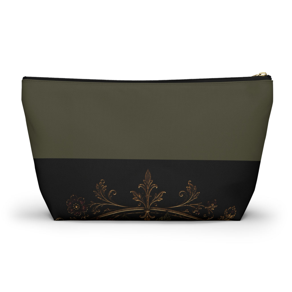 Midnight Garden Floral Dandelion Accessory Pouch