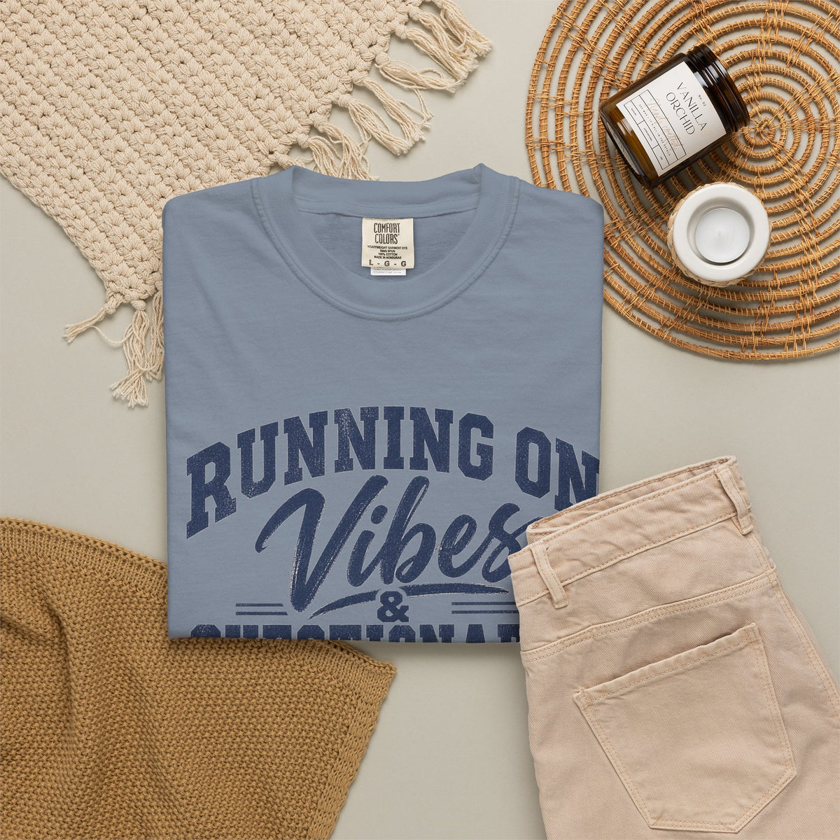 Running On Vibes & Questionable Decisions T-Shirt