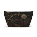 Midnight Garden Floral Dandelion Accessory Pouch