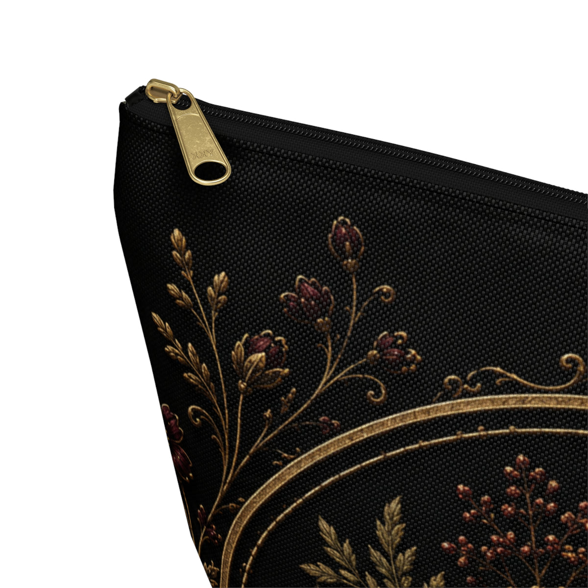 Midnight Garden Floral Dandelion Accessory Pouch
