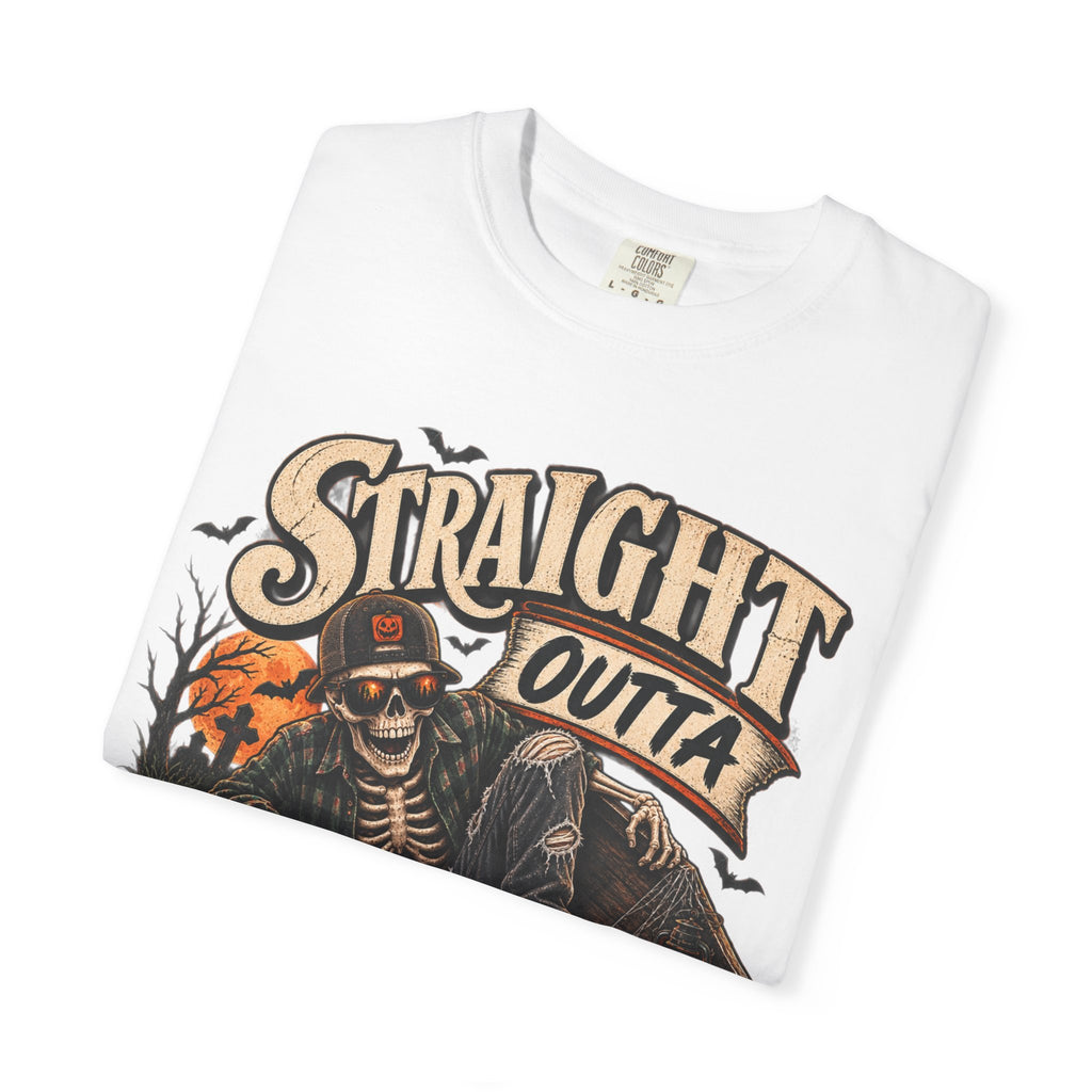 Straight Outta Coffin Halloween Graphic T-Shirt